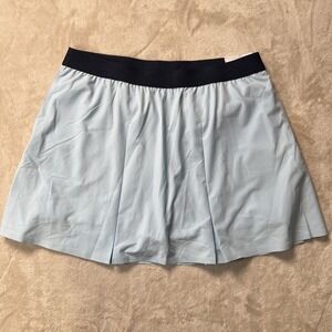 PUMA Women's Tennis Skort Skirt Skirts Size L Blue Pleated Golf Pickleball NWT